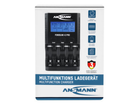 ANSMANN Chargeur 'POWERLINE 4.2 PRO'