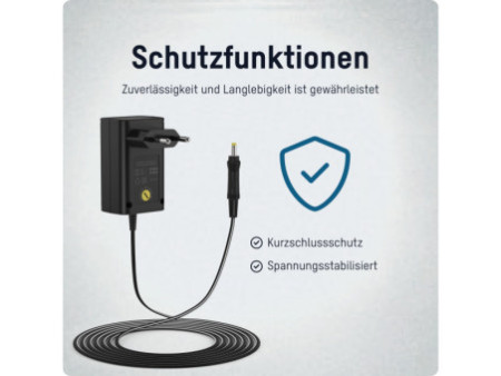 ANSMANN Bloc secteur universel APS 300, 3,6 W / 3-12 V, noir