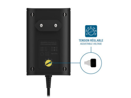 ANSMANN Bloc secteur universel APS 1500, 18 W / 3-12 V, noir
