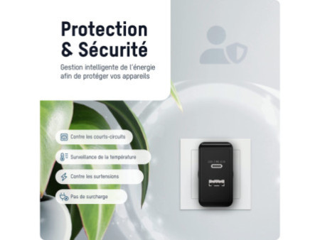 ANSMANN Chargeur secteur USB HOME CHARGER 247PD, noir