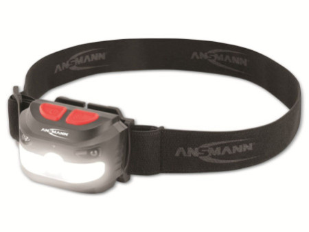 ANSMANN Lampe frontale LED à capteur HD250, 250 lumen, IP54
