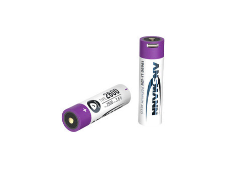 ANSMANN Pile rechargeable Li-Ion 18650, 3.400 mAh