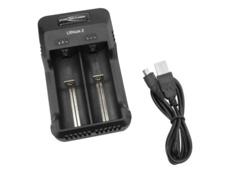 ANSMANN Chargeur 'Lithium 2', pour batteries NiMH & Li-Ion