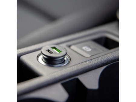 ANSMANN Chargeur voiture USB In-Car-Charger CC230PD, 2x USB