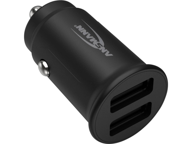 ANSMANN Chargeur voiture USB In-Car-Charger CC212, 2x USB