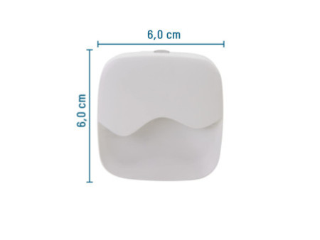 ANSMANN Lampe d'orientation à LED NL10AC, blanc