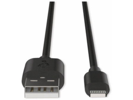ANSMANN Câble de données & de chargement, 1,0 m, USB - Apple