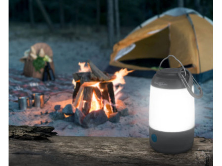 ANSMANN Mini lampe de camping, boîtier en plastique, noir