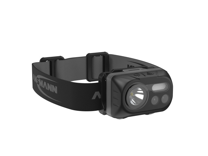 ANSMANN Lampe frontale LED à capteur HD230BS, 230 lumens