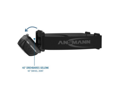 ANSMANN Lampe frontale LED à capteur HD230BS, 230 lumens