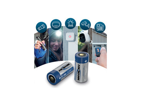 ANSMANN Pile rechargeable Li-Ion 16340, 3,6 V, 850 mAh