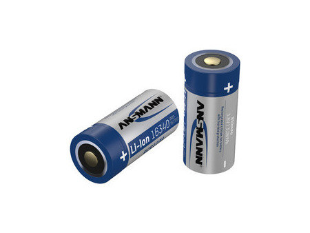 ANSMANN Pile rechargeable Li-Ion 16340, 3,6 V, 850 mAh