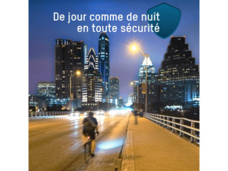 ANSMANN Set d'éclairage LED pour vélo Bikelight Combo 40 Lux