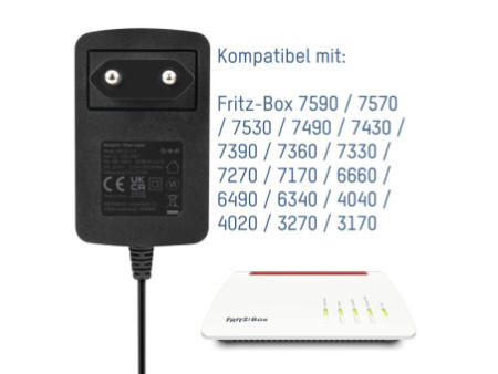 ANSMANN Bloc d'alimentation pour routeur APS 12-2.5, noir