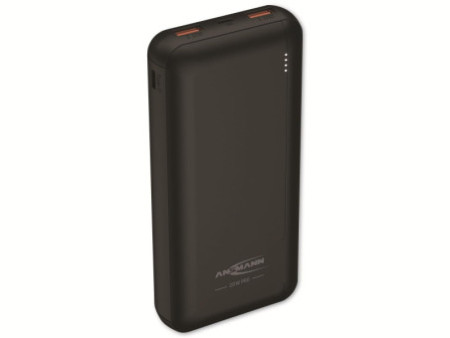 ANSMANN Powerbank PB320PD, 20.000 mAh, noir