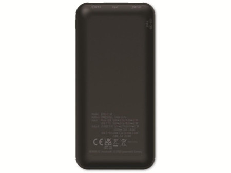 ANSMANN Powerbank PB320PD, 20.000 mAh, noir