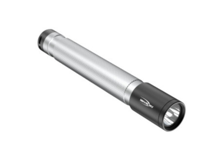 ANSMANN Lampe de poche LED, Daily Use 150B, argent/noir