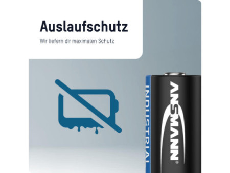 ANSMANN Pile photo au lithium, CR2/CR17335, pack de 10
