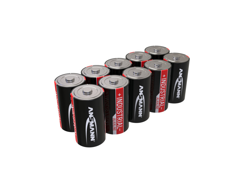 ANSMANN Pile alcaline 'Industrial', Mono D, pack de 10