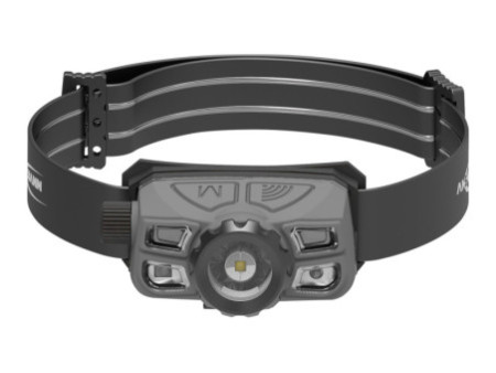 ANSMANN Lampe frontale LED à capteur HD450FRS, 450 lumen