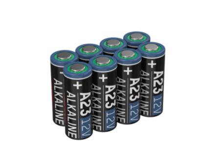 ANSMANN Pile alcaline A23/LR23, 12 V, en lot de 8