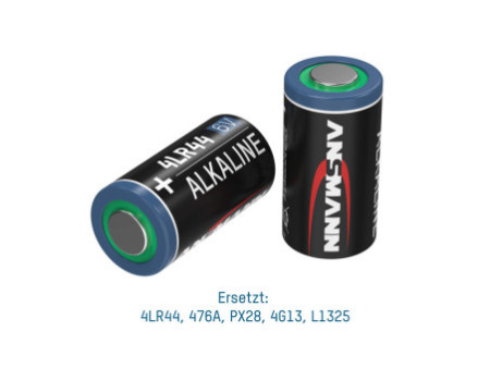 ANSMANN Pile alcaline 4LR44, 6 V, en lot de 8
