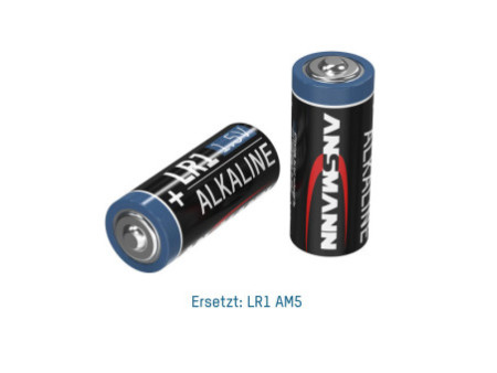 ANSMANN Pile alcaline LR1, 1,5 V, en lot de 8