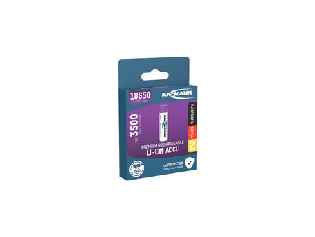ANSMANN Pile Li-ion 18650, 3,6 V, 3500 mAh
