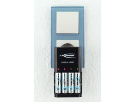 ANSMANN Chargeur intelligent Powerline 4 Smart, noir