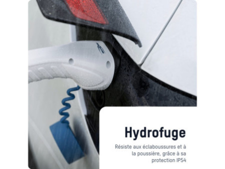 ANSMANN Câble de charge voiture électrique, noir/blanc