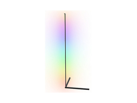 ANSMANN Lampadaire d'angle à LED, hauteur: 1.400 mm, noir