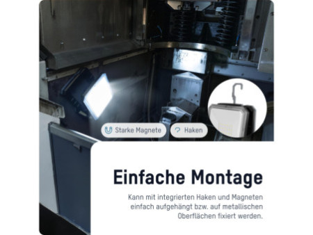ANSMANN Projecteur de travail LED WL2000R-ECO, noir