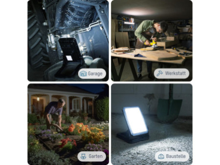 ANSMANN Projecteur de travail LED WL2000R-ECO, noir