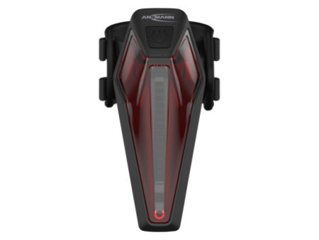 ANSMANN Feu arrière LED pour vélo avec fonction de feu stop