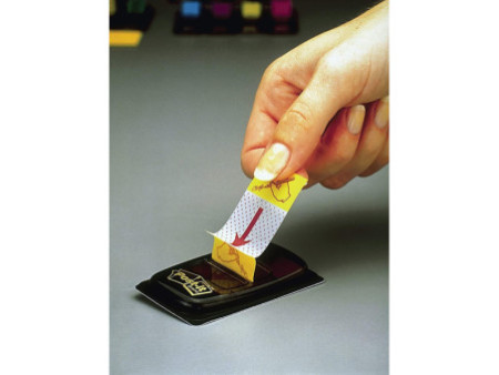 Post-it Marque-pages Index Symbole 'signature', jaune