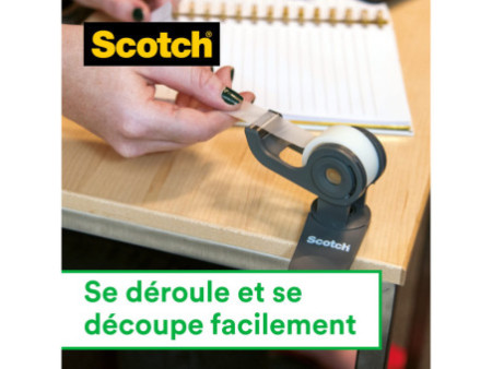 Scotch Dévidoir de bureau PBL-B810, noir, équipé