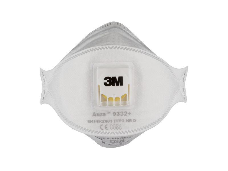 3M masque de protection respiratoire 9332 - confort,