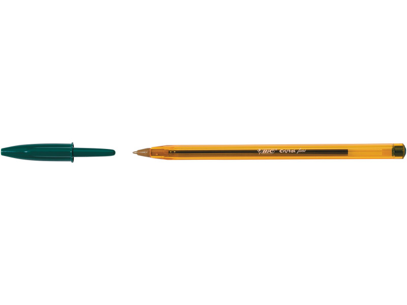 BIC Stylo à bille Cristal Fine, vert