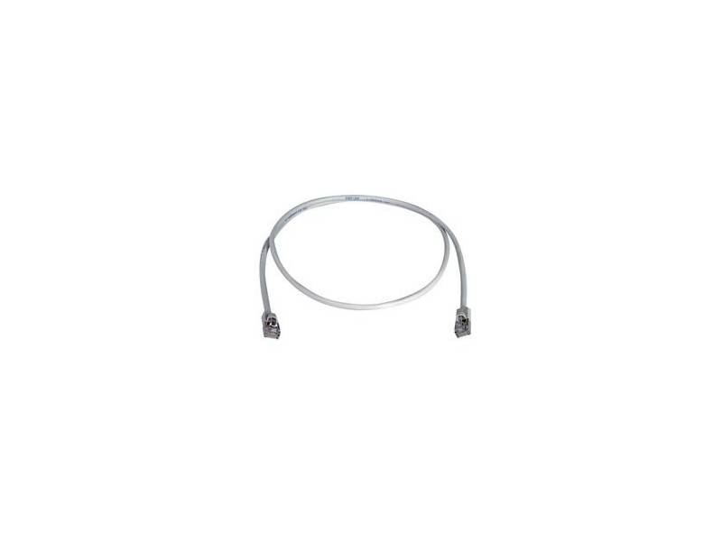 Telegärtner Câble patch, Cat.5e, petit manchon, gris, 10.0 m