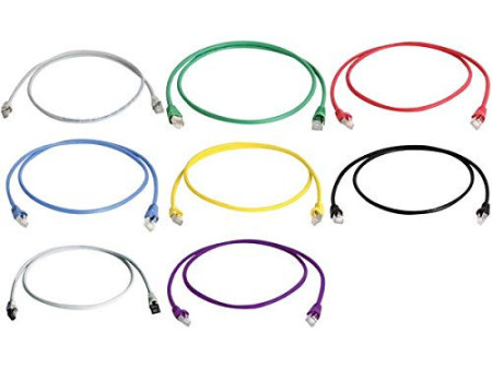 Telegärtner Câble patch, Cat.6A (profond), S/FTP, 1,5 m vert
