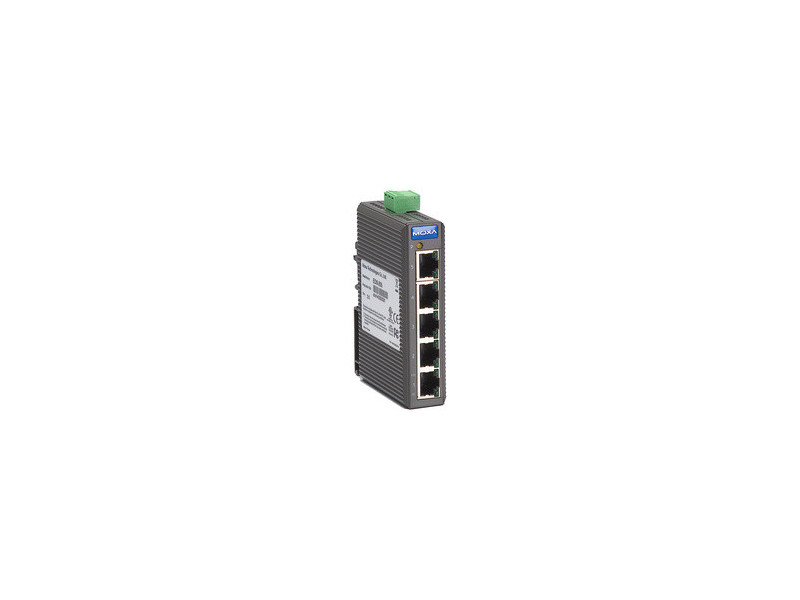 MOXA Unmanaged Industrial Ethernet Switch, 5 ports, EDS-205