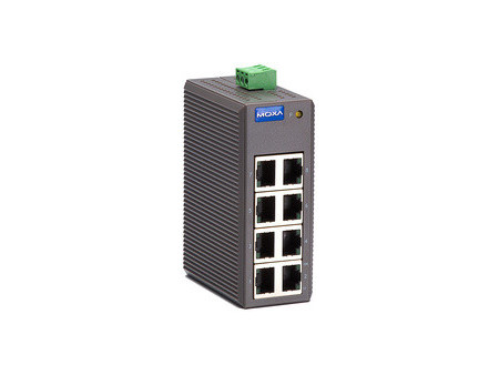 MOXA Unmanaged Industrial Ethernet Switch, 5 ports, EDS-205