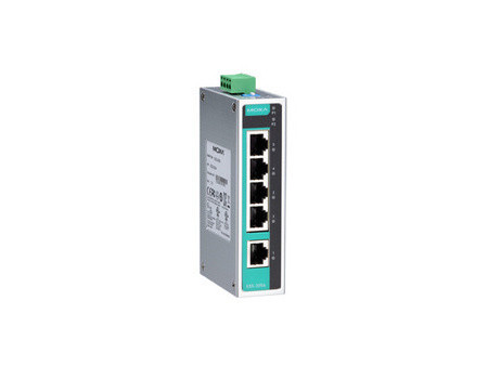 MOXA Unmanaged Industrial Ethernet Switch, 5 ports, EDS-205A