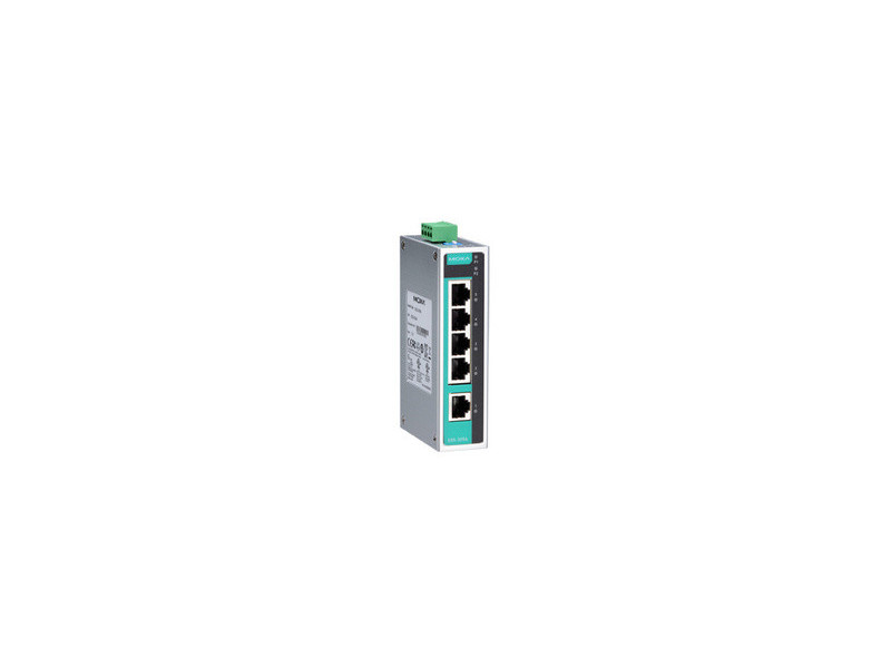 MOXA Unmanaged Industrial Ethernet Switch, 8 ports, EDS-208A