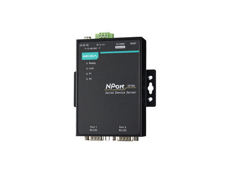 MOXA Serveur Serial Device, 2 ports, RS-232/422/485