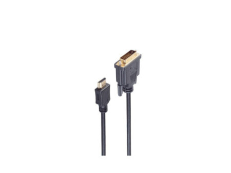 shiverpeaks BASIC-S Câble HDMI - DVI-D 24+1, longueur: 1 m