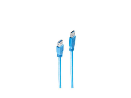 shiverpeaks BASIC-S Câble USB 3.0, USB-A mâle-USB-A femelle