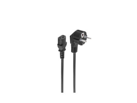 shiverpeaks BASIC-S Câble d'alimentation, 2,0 m, noir