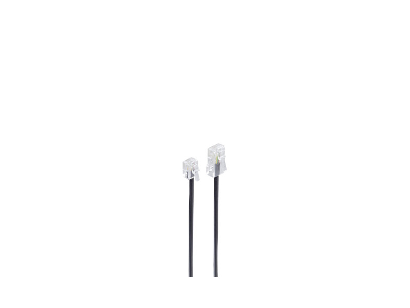 shiverpeaks BASIC-S Câble modulaire, RJ11-RJ45 mâle, 3,0 m