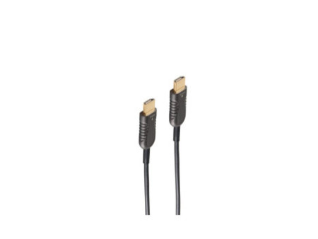 shiverpeaks BASIC-S Câble AOC-HDMI, 4K, 15 m, noir